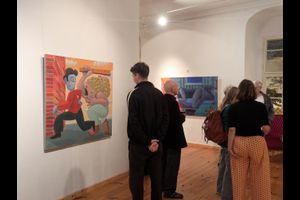 Auftakt der Sonderausstellung von Danny Linwerk