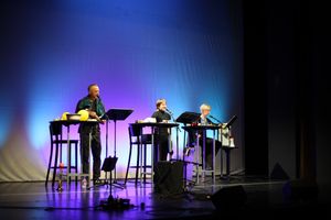 Das Landesatheater bei den kulTOUR-tagen: Live-Hörspiel und Musikkabarett in Pleß