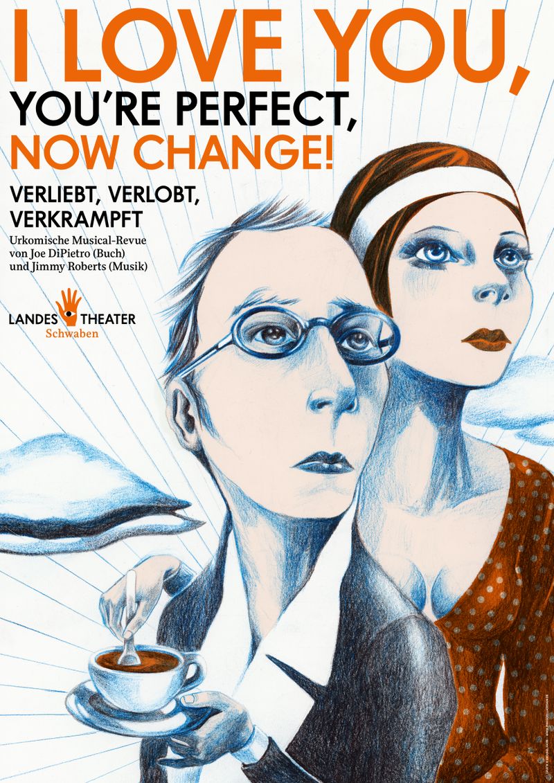 »I Love You, You're Perfect, Now Change!« Illustration: Michael Hahn, Pink Gorilla Design