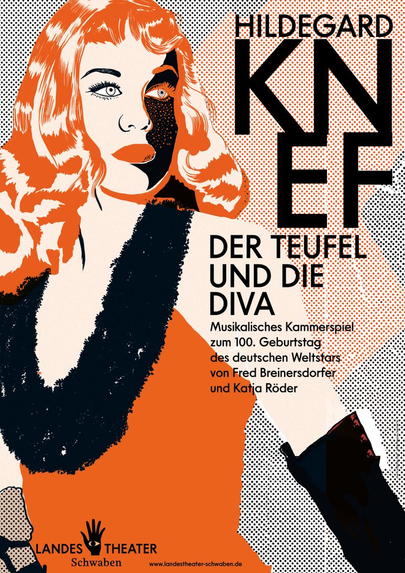 »Hildegard Knef — Der Teufel und die Diva« am Landestheater Schwaben