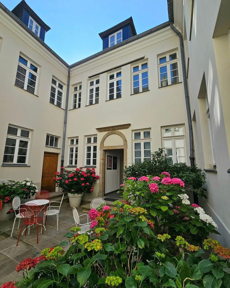 Innenhof des Polnischen Instituts Düsseldorf
