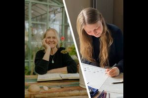 Cornelia Funke und Pauline Pete