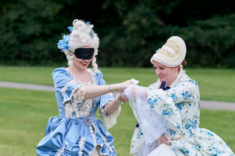 Landpartie in Schloss und Park Wilhelmsthal