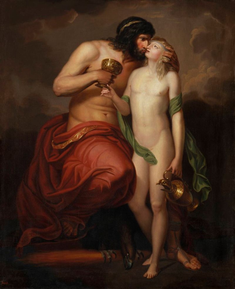 Abb. Wilhelm Böttner, Jupiter und Ganymed, MHK, Foto: Katrin Venhorst
