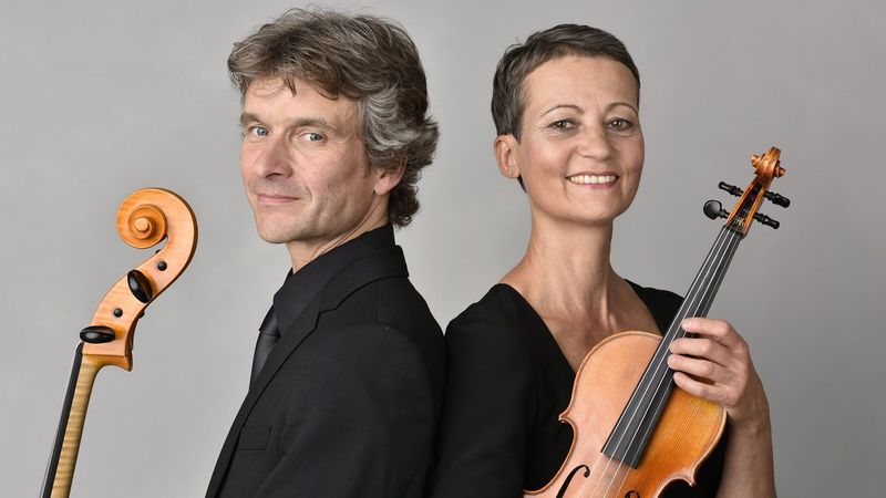 Vera und Norbert Hilger, Mitglieder des MDR-Sinfonieorchesters