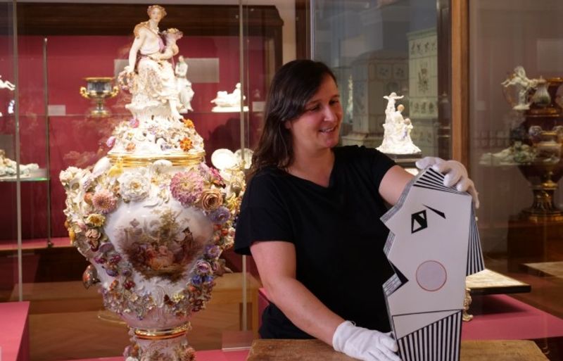 Kuratorenfhrung im Museum