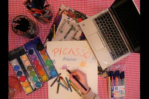 Digitales Picasso-Atelier