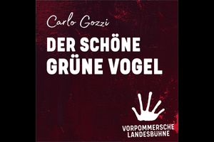 Der schöne grüne Vogel