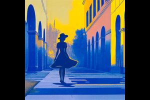 Das Licht auf der Piazza